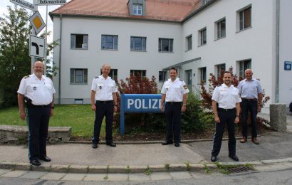 Amtswechsel bei der Polizeiinspektion Parsberg