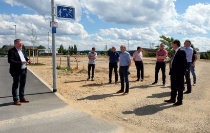 Neues Baugebiet Bergsteig Mitte II in Amberg fertig erschlossen