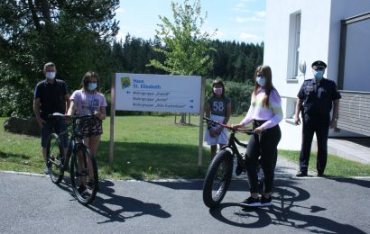 Festnahme von Fahrrraddieben beschert Kinderheim in Windischeschenbach Überraschung