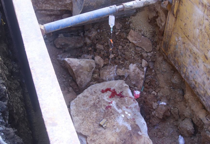 Schwerer Betriebsunfall auf Baustelle in Theuern