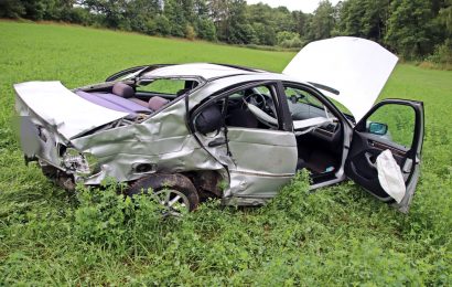 Verkehrsunfall mit Personenschaden auf der B16