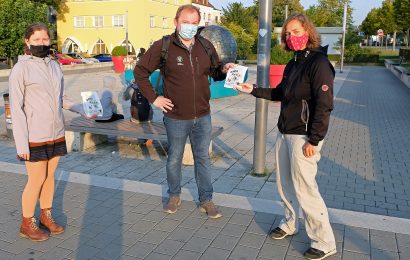 Bus- und Bahnfahren wird in Amberg belohnt – Brotzeittüten für Helden der Alltagsmobilität