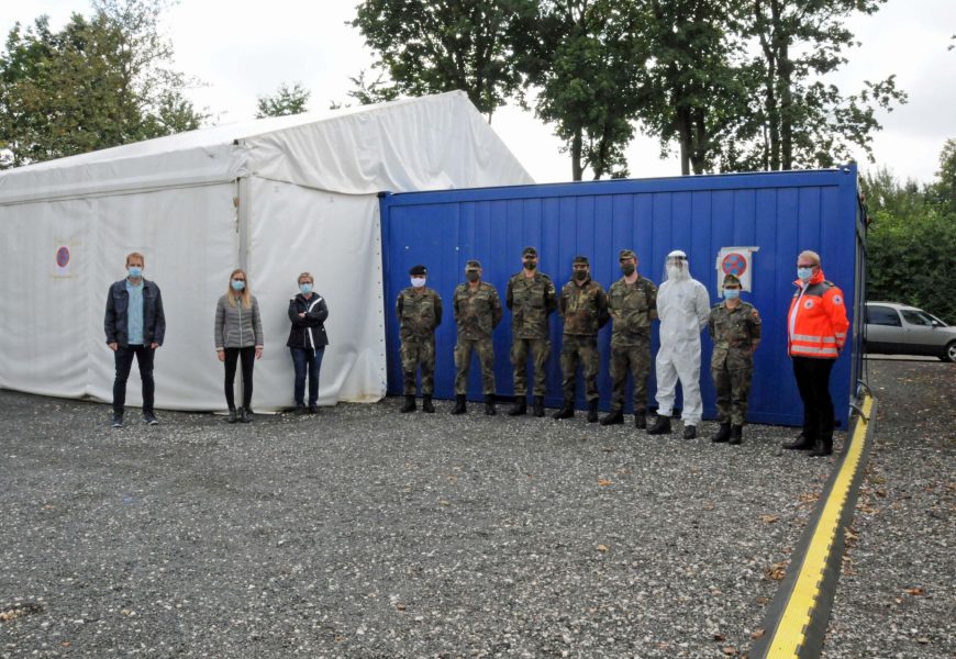 Corona-Testzentrum in Amberg in Betrieb genommen – Termin vorher online besorgen