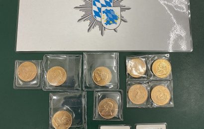 Grenzpolizei Waidhaus stellt mutmaßlich gestohlenes Gold sicher
