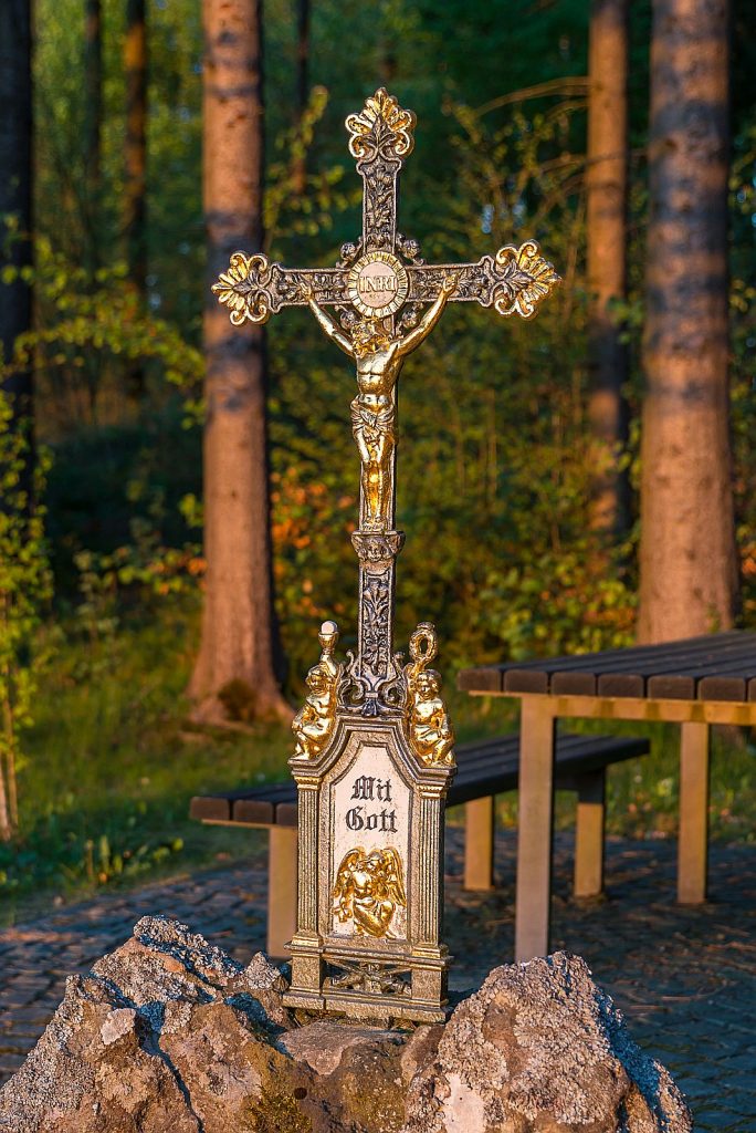 Das entwendete "Kimmerles Kreuz" in Bärnau Quelle: Polizei