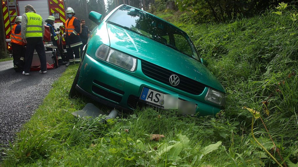 Vom Fahrer des Unfallfahrzeugs fehlt jede Spur Foto: Pressedienst Wagner