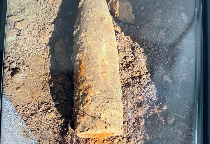 „Rama dama“ bringt Granate in Kümmersbruck zum Vorschein