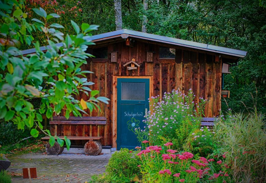 Nicht alltäglicher Einbruch in Gartenlaube