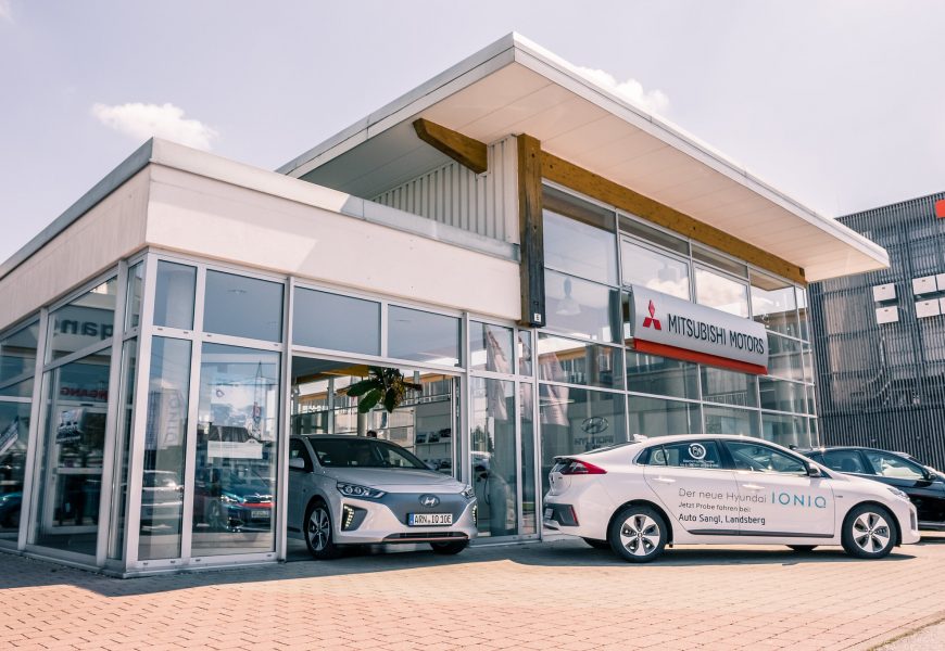 Einbruch in Autohaus