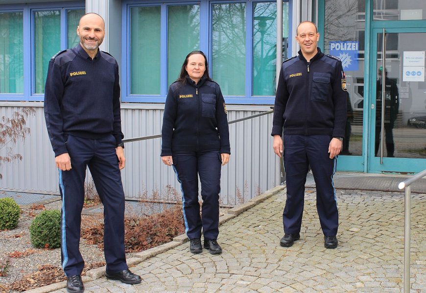 Amtswechsel bei der Polizeiinspektion Regenstauf