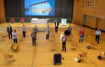 Ehrungen und Verabschiedungen städtischer Beschäftigter in Amberg im außergewöhnlichen Ambiente