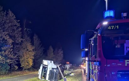 14 Tonnen Gemüse neben der A6 bei Wernberg-Köblitz