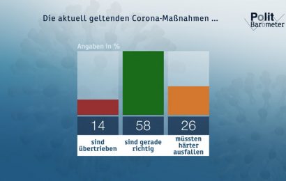 ZDF-Politbarometer November I 2020