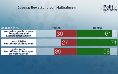 ZDF-Politbarometer November II 2020
