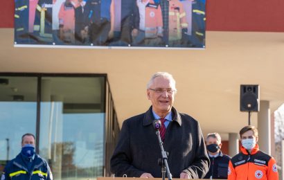 Innenminister Herrmann und Polizeipräsident  Fertinger starten neue Kampagne für mehr Respekt und weniger Gewalt gegenüber Einsatzkräften