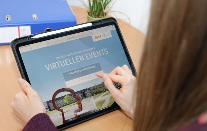 Infos zu Studiengängen und der OTH Amberg-Weiden, Schnuppervorlesungen, Einblicke in die Labore und vieles mehr – bequem vom Smartphone, Tablet oder Desktop den virtuellen Studieninfotag besuchen Foto: Wiesel/OTH Amberg-Weiden