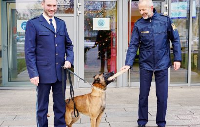 Polizeihund „Ratz“ auf Erfolgstour