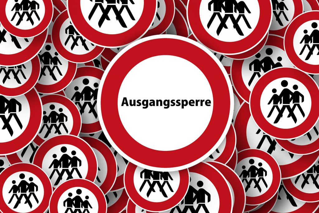 Symbolbild: Ausgangssperre