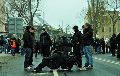 Klimaschutz führt zu Straßenblockade in Weiden