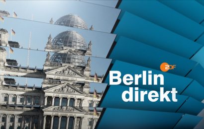 Platz 1 unter den Politikmagazinen: „Berlin direkt“ im ZDF
