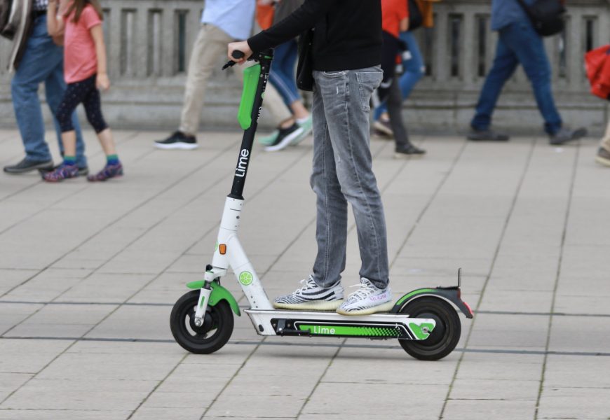 Uneinsichtiger E-Scooterfahrer