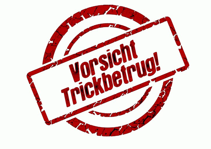 Button Trickbetrug Quelle: Polizei