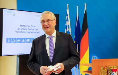 Innenminister Herrmann stellt bayerische Verkehrsunfallstatistik 2020 vor