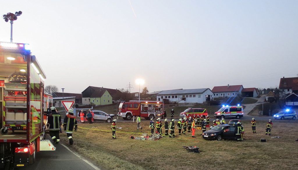 Übersicht über die Unfallstelle Foto: Polizei SuRo