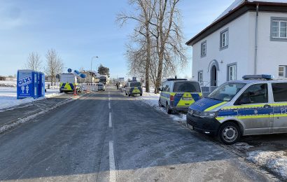 Polizeipräsident Norbert Zink besucht Grenzkontrollstellen der Oberpfälzer Polizei