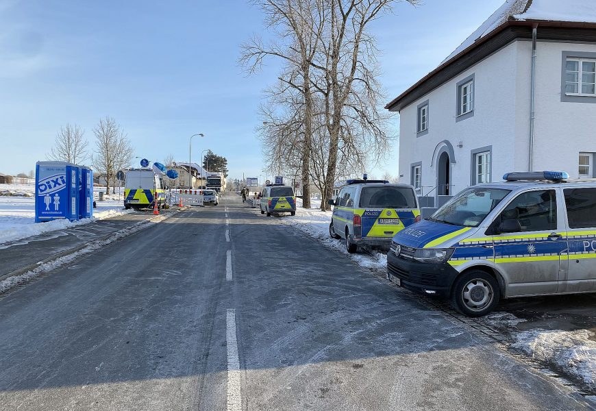 Polizeipräsident Norbert Zink besucht Grenzkontrollstellen der Oberpfälzer Polizei