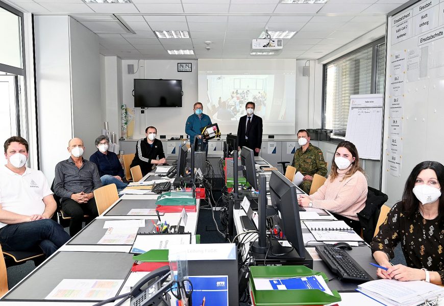 Führungsgruppe Katastrophenschutz leistet ausgezeichnete Arbeit