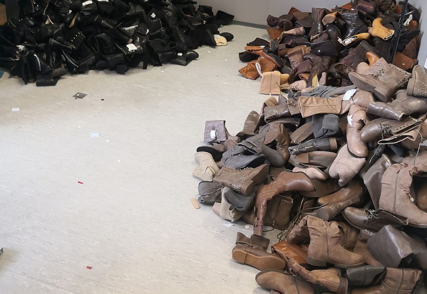 1.000 Schuhe auf der A6 sichergestellt