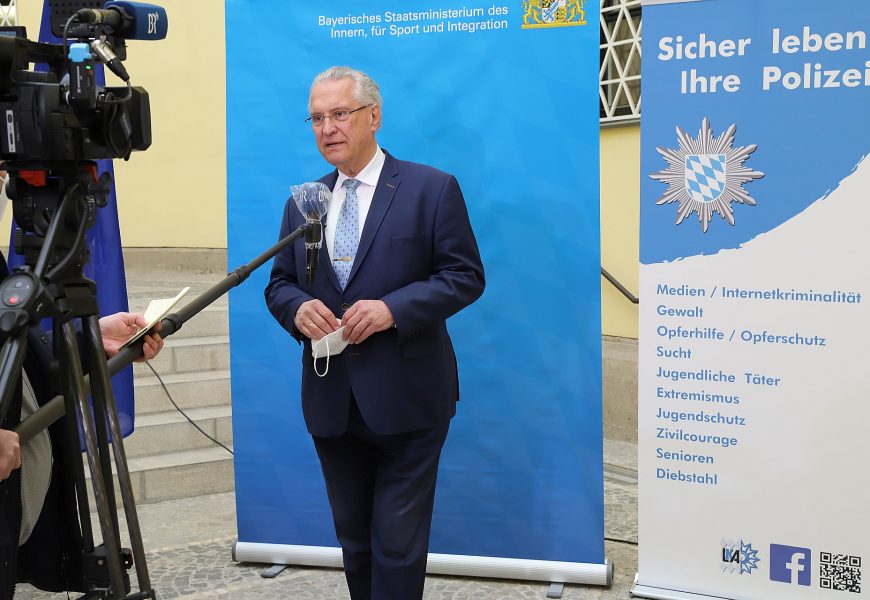 Innenminister Herrmann zur Kriminalstatistik 2020