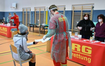 Stadt Amberg eröffnet Schnelltestzentrum für die Mitarbeiter