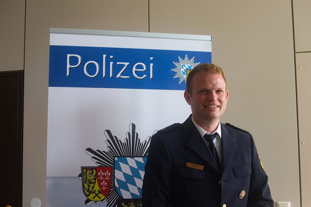 Polizeirat Mattes stellte das Verkehrssicherheitslagebild 2020 vor Foto: Pressedienst Wagner