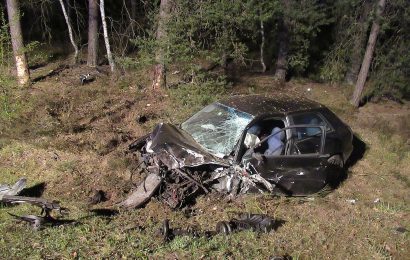 Unfall mit Schutzengel bei Ebermannsdorf