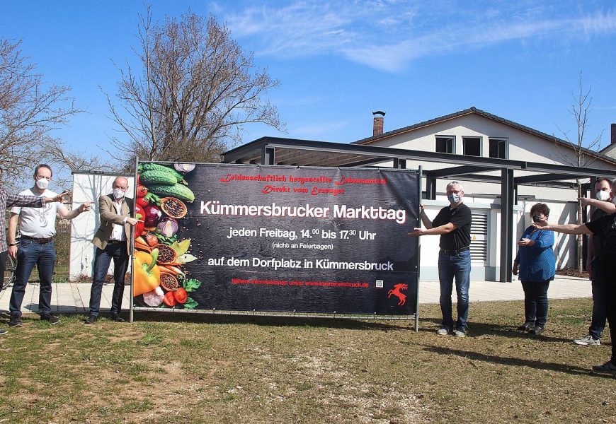 Start für den Kümmersbrucker Markttag