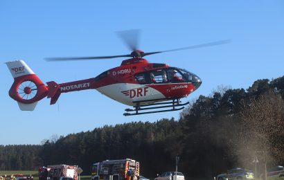 Verkehrsunfall mit drei verletzten Personen und ca. 20.000 Euro Unfallschaden