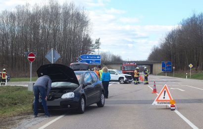 Pkw übersehen – hoher Sachschaden