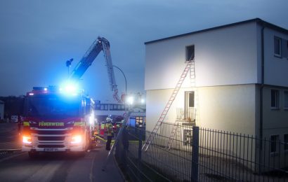 Brand in Amberger Asylantenunterkunft