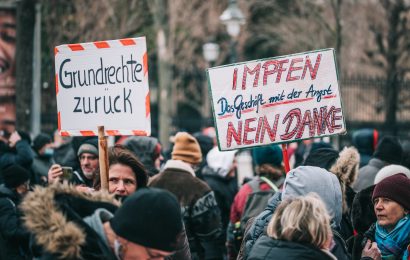 Demonstrationsgeschehen in Neumarkt am 18.12.2021