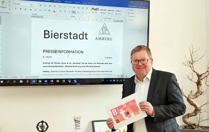 Ambergs OB Michael Cerny ist für „Bierstadt“ bei der Suche von Microsoft nach einer neuen Standardschriftart