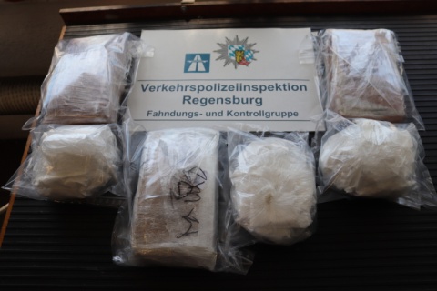 Sichergestelltes Kokain Foto: VPI Regensburg