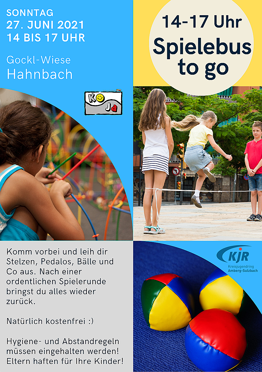 Spielebus to go – Nächster Halt in Hahnbach