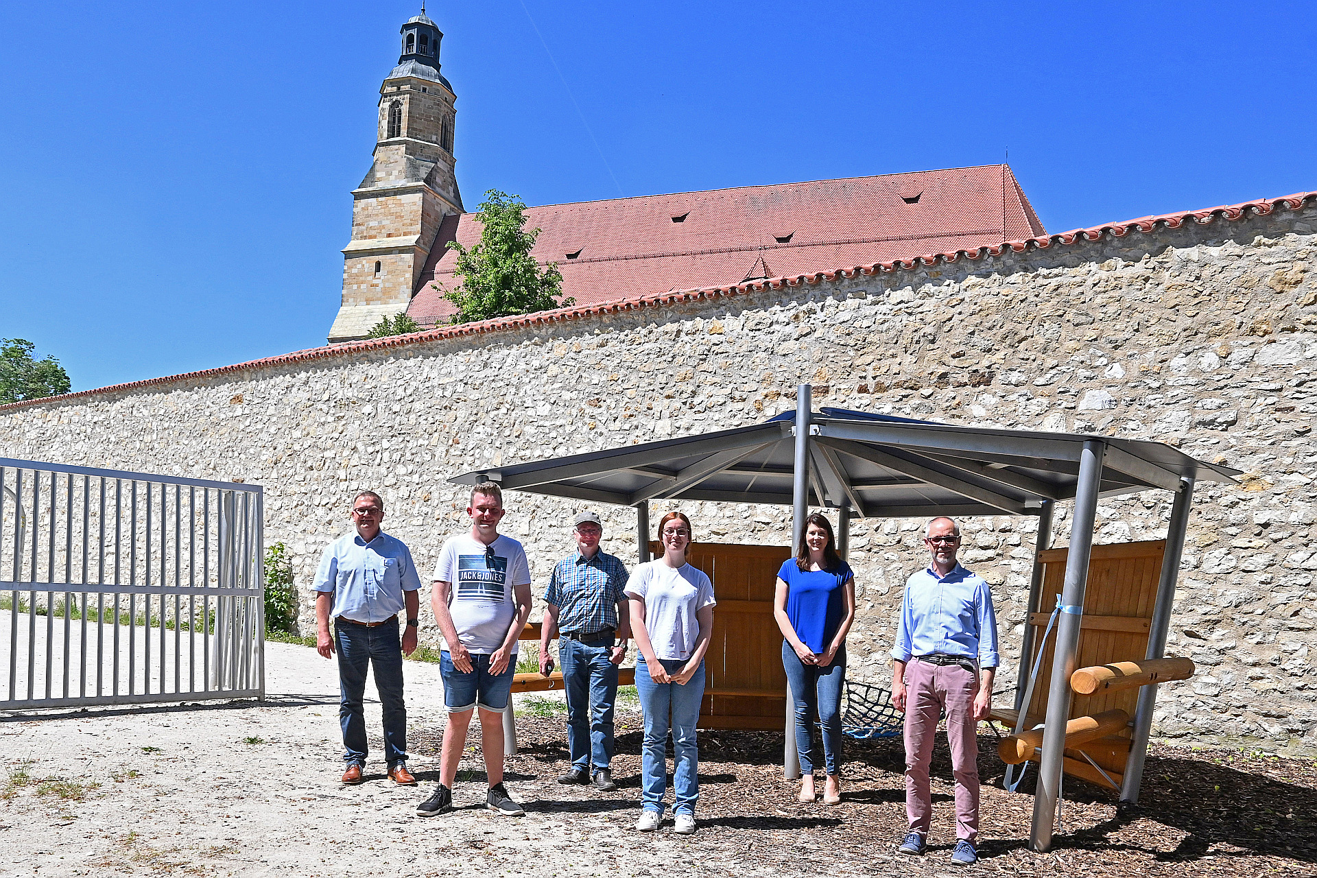 Neuer Jugendplatz am Malteser in Amberg eröffnet