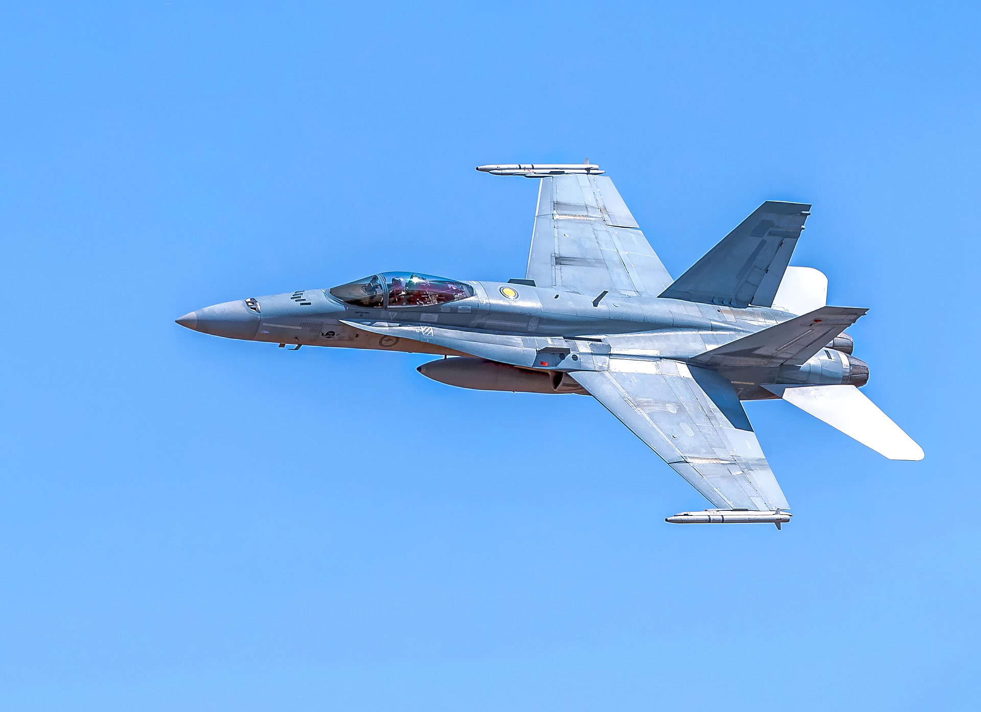 F18a Hornet Flugzeug Militär