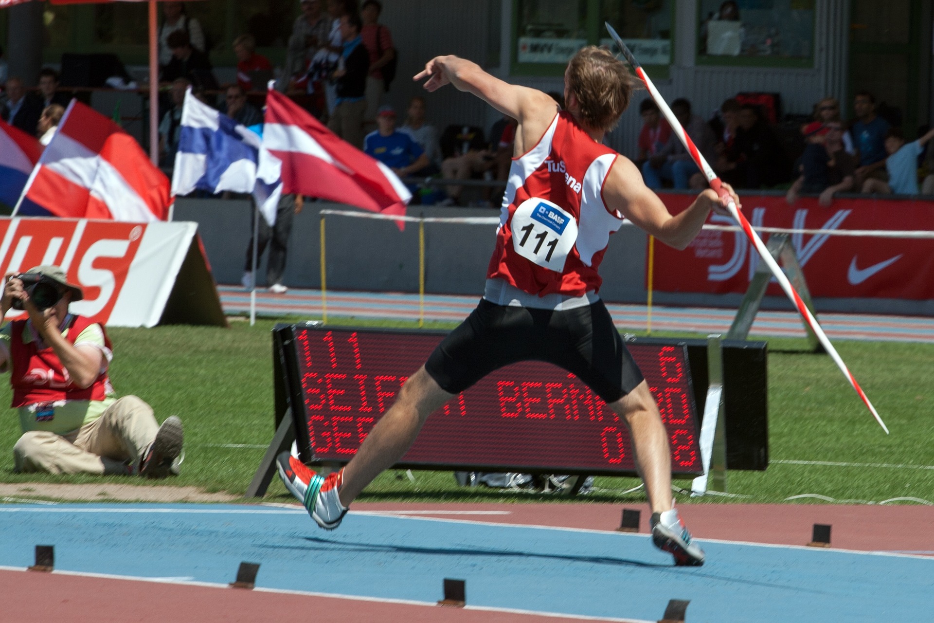 Herrmann beim Start des Ticketvorverkaufs für die European Championships Munich 2022