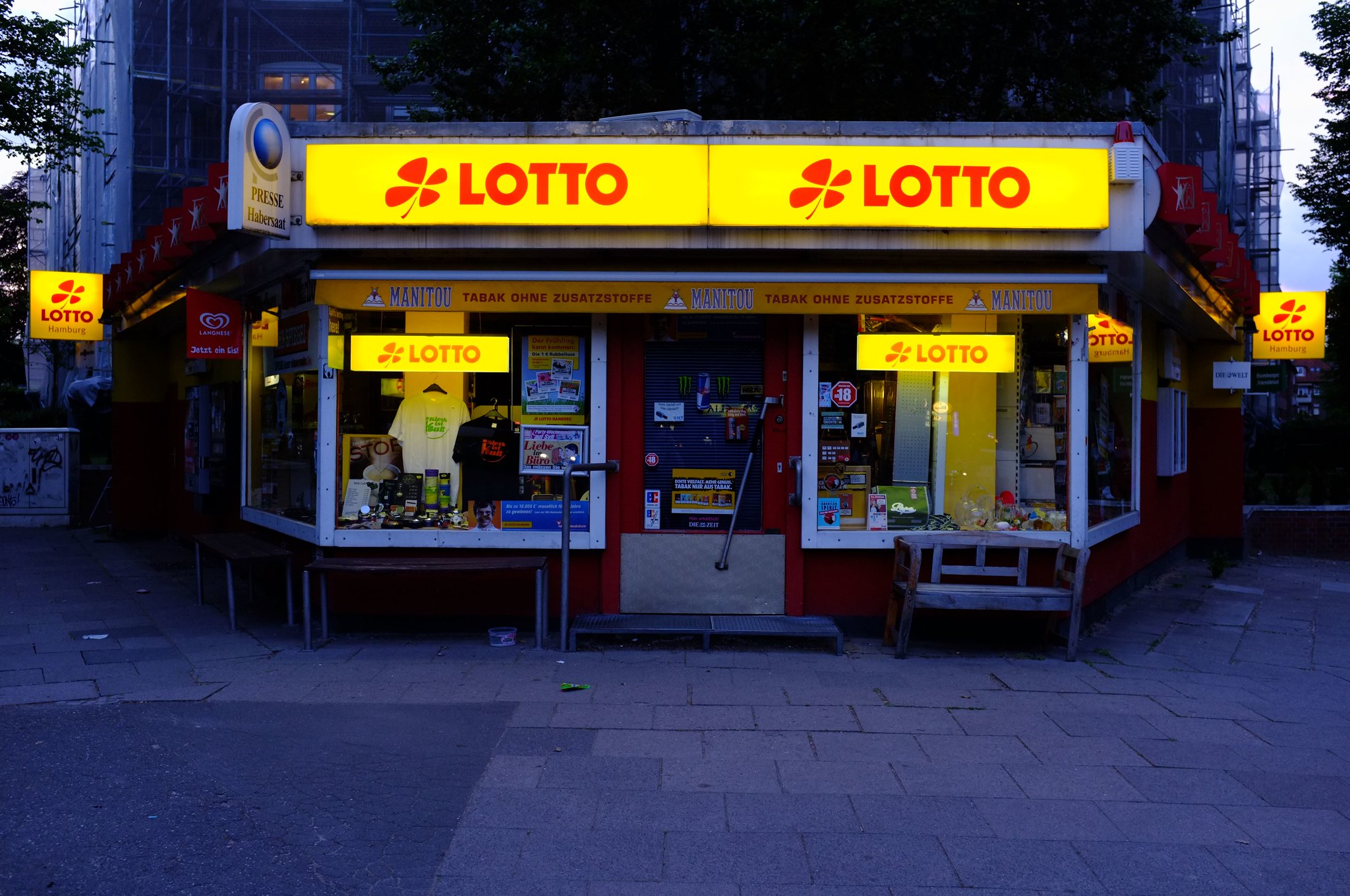 Einbruch in Regensburger Lottogeschäft
