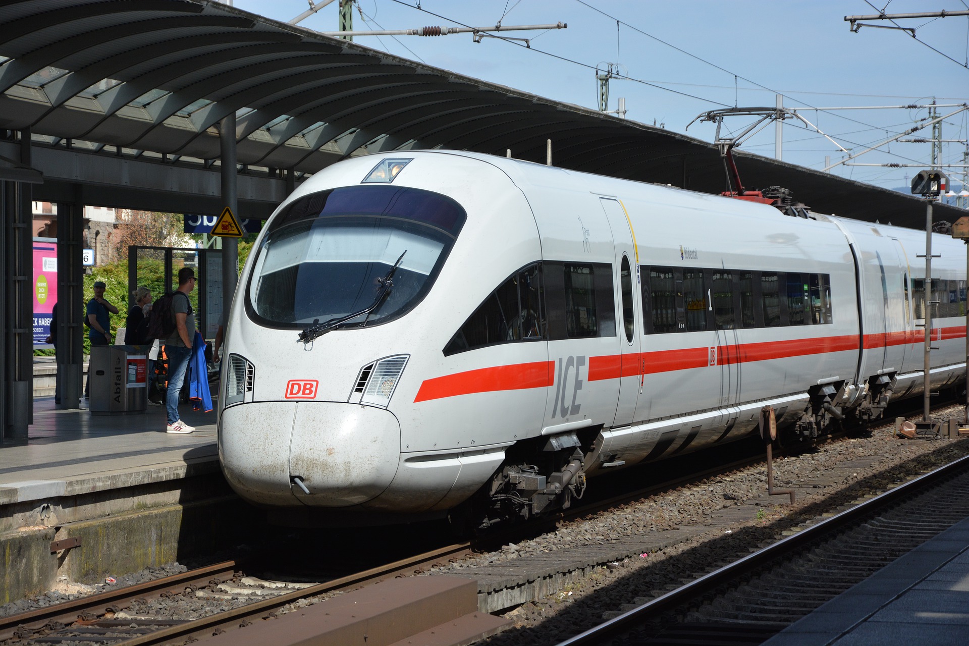 Angriff in einem ICE im Landkreis Neumarkt