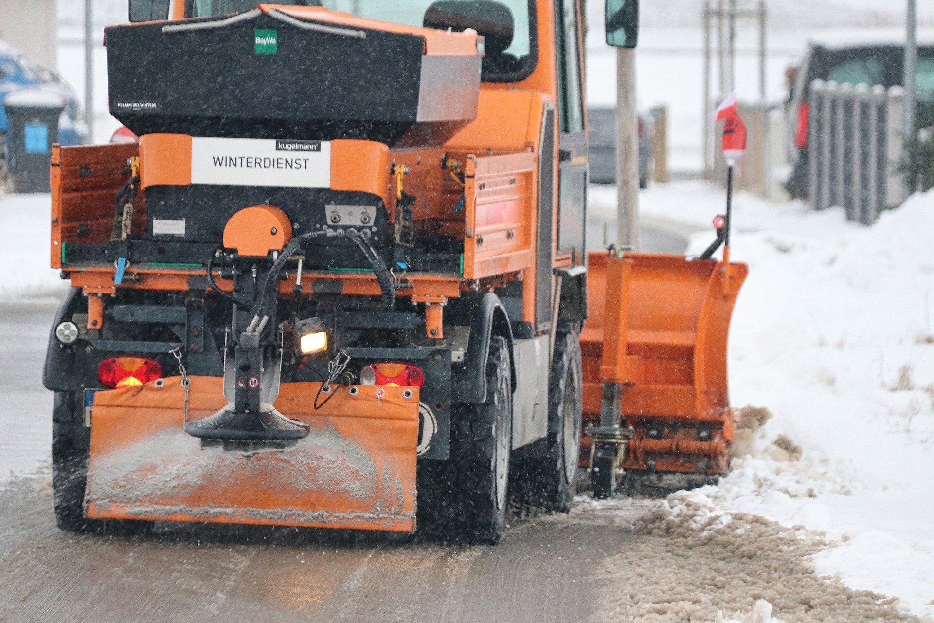 Der Winter ist da – Streusalz in Schwandorf geklaut